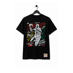 NBA Polera Chalked UP Hombre Chicago Bulls Dennis Rodman