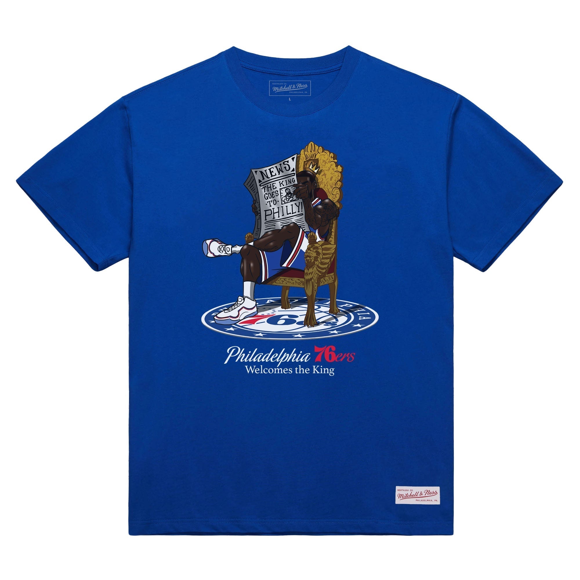 Mitchell and Ness Polera The King is here: Welcome to Philly