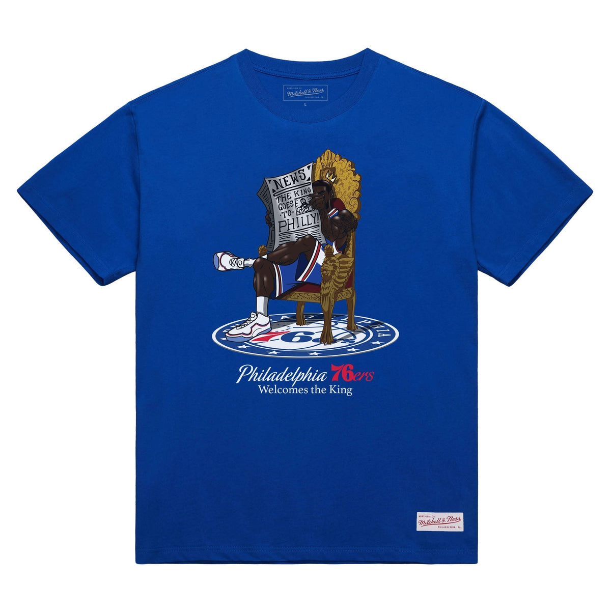 Mitchell and Ness Polera The King is here: Welcome to Philly