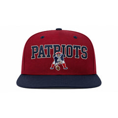 NFL Gorra Hombre New England Patriots Burdeo