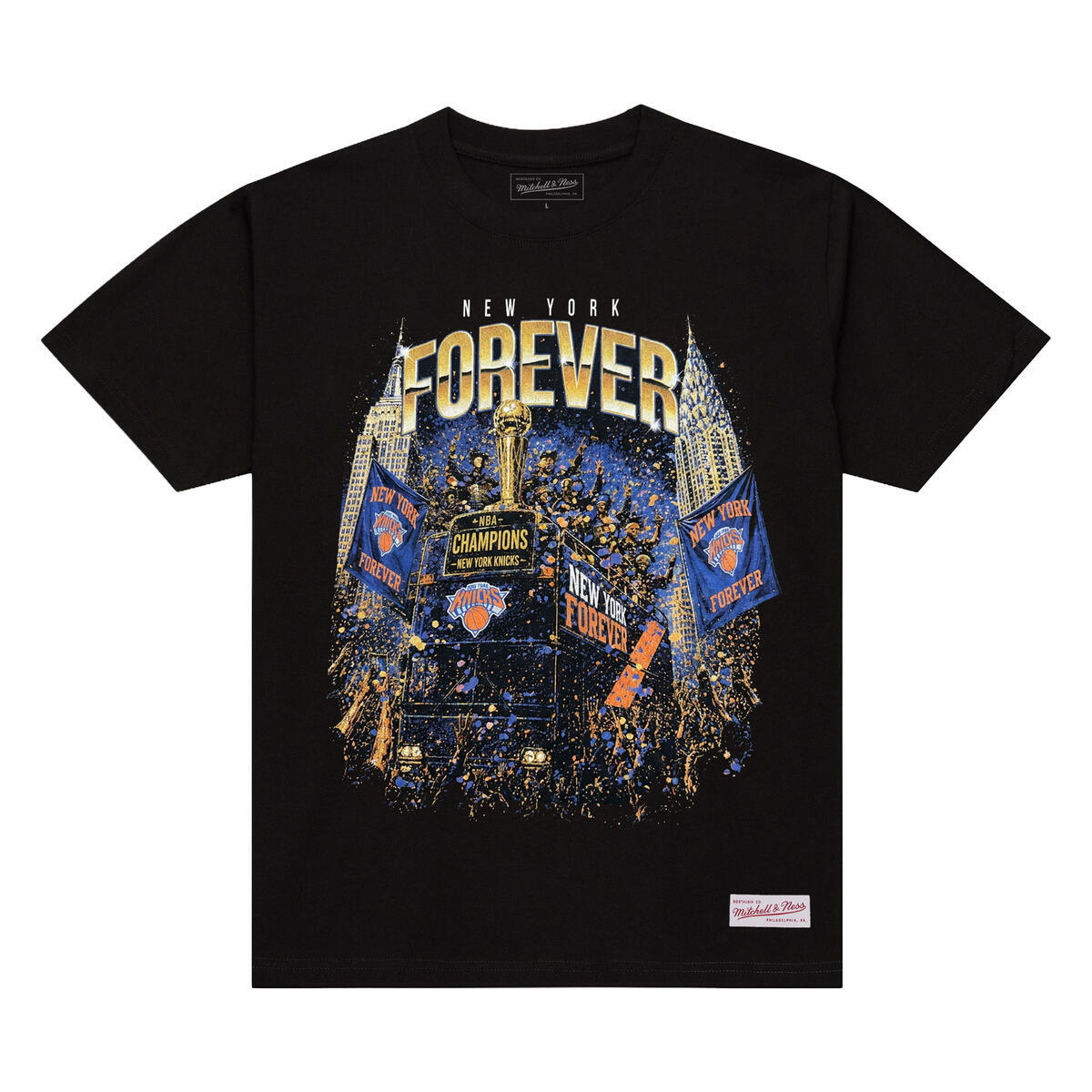 Mitchell and Ness Polera Canyon Of Heroes Hombre New York Knicks