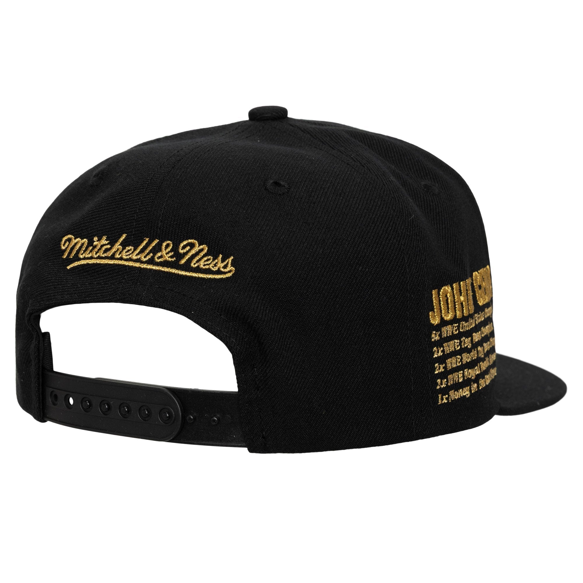 WWE Gorra Gold Hombre John Cena Negro
