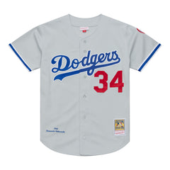 MLB Jersey Authentic 1981 Hombre Los Angeles Dodgers Fernando Valenzuela