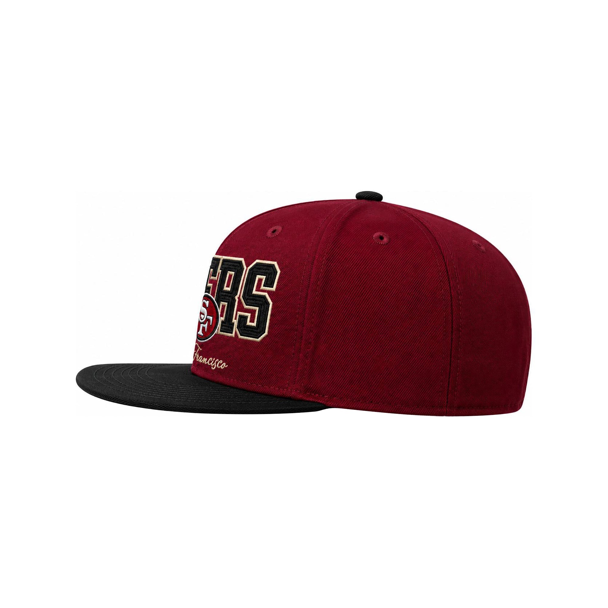NFL Gorra Hombre San Francisco 49ers Burdeo