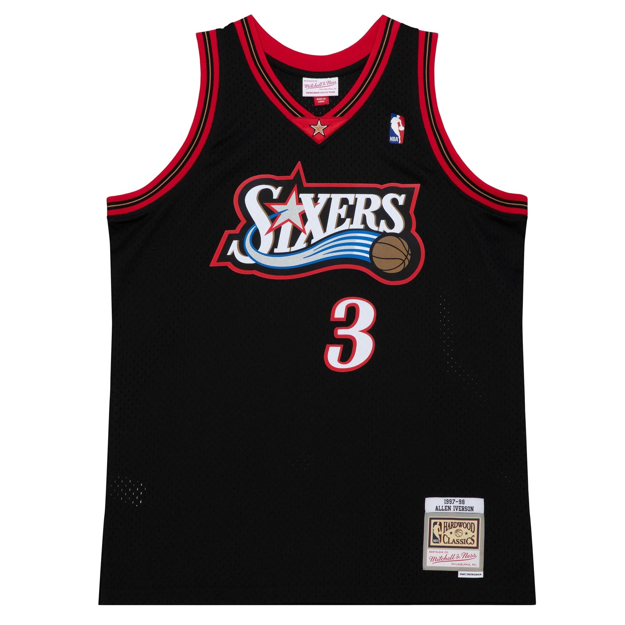 NBA Jersey Hombre Philadelphia 76ers Allen Iverson