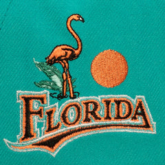MLB Gorra In the City Collection Hombre Florida Marlins Turquesa