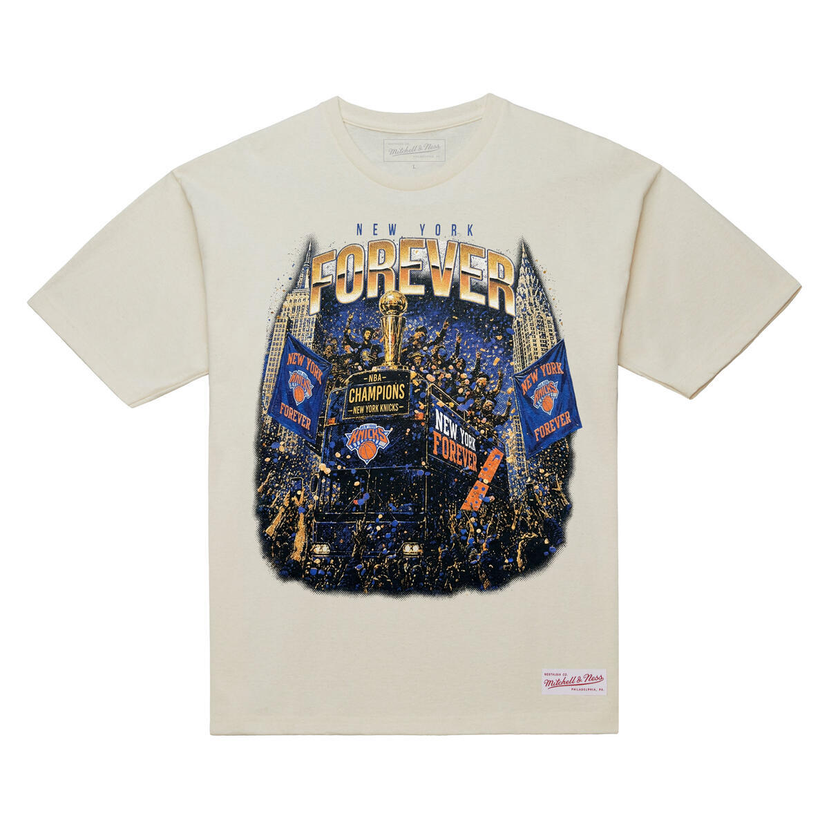 Mitchell and Ness Polera Canyon Of Heroes Hombre New York Knicks