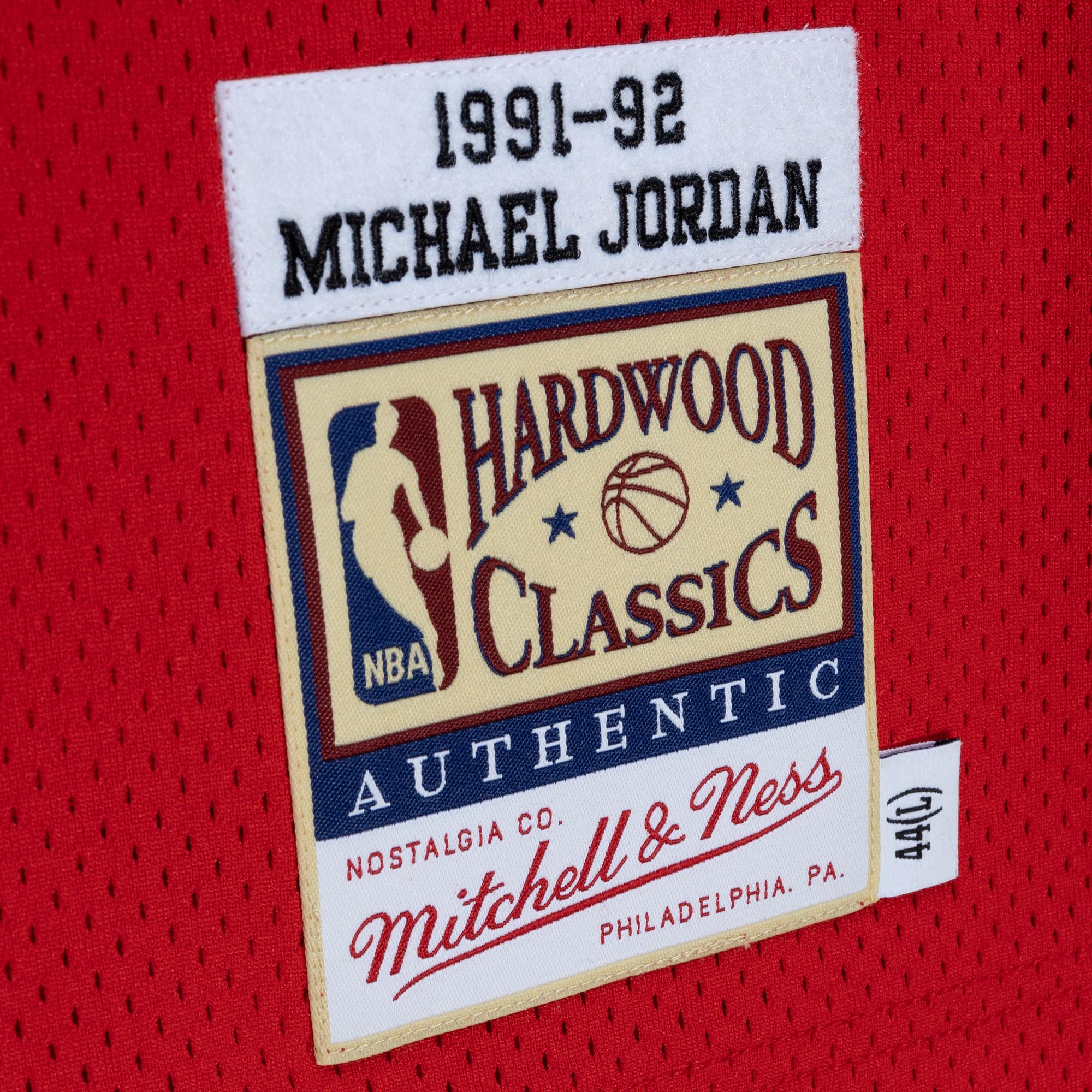 NBA Jersey Authentic Hombre Chicago Bulls Michael Jordan