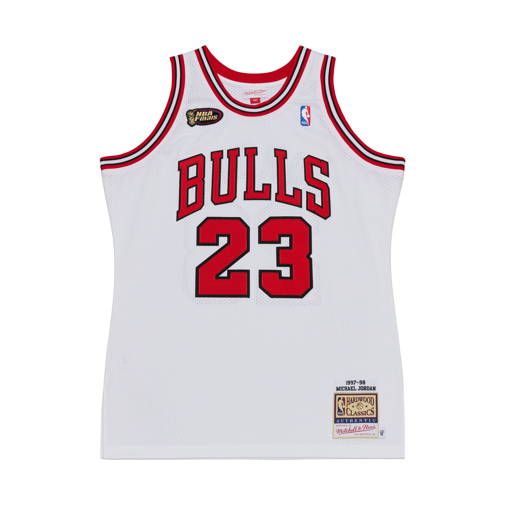 NBA Jersey Authentic Hombre Chicago Bulls Michael Jordan