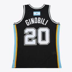 NBA Jersey Hombre San Antonio Spurs Manu Ginobili