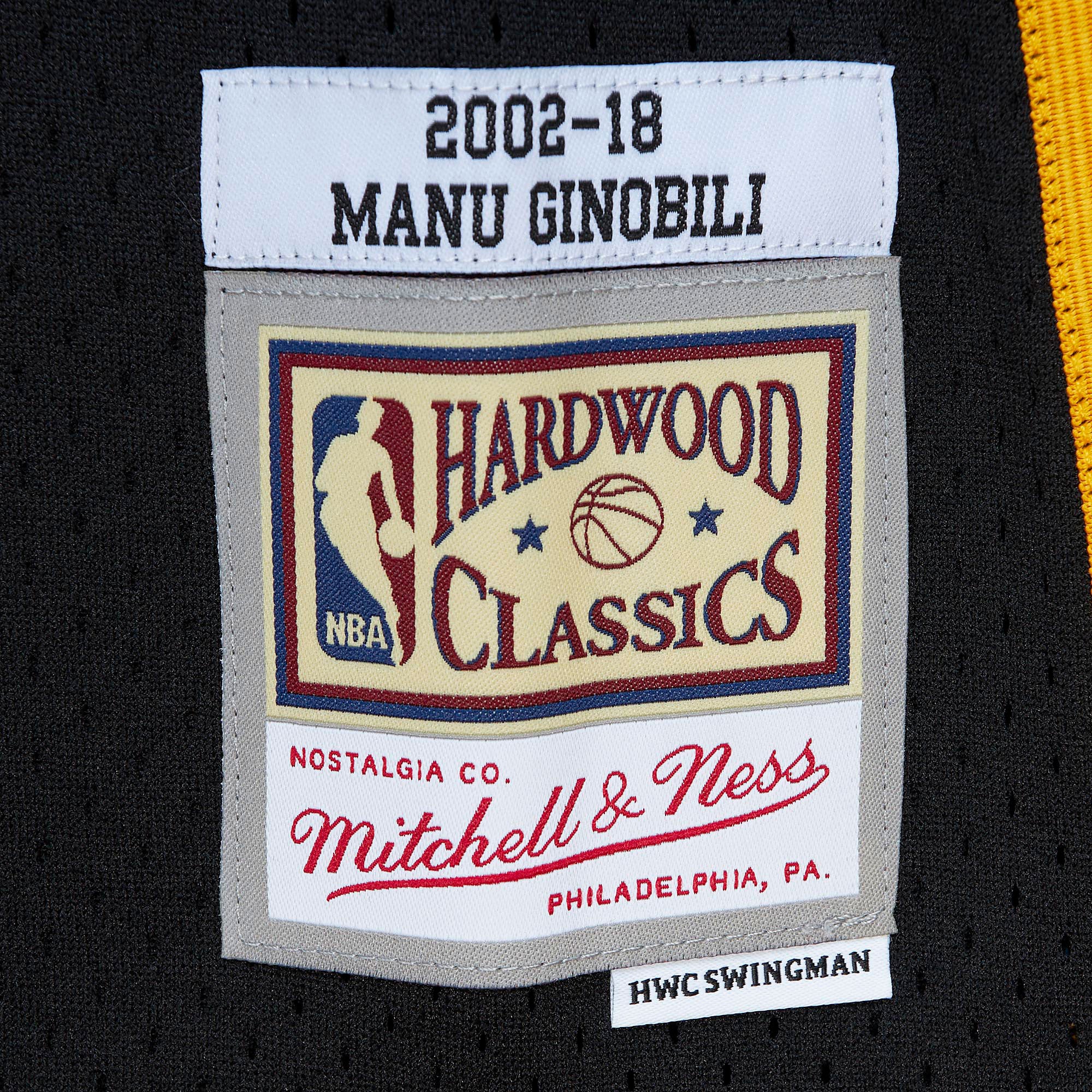 NBA Jersey Hombre San Antonio Spurs Manu Ginobili