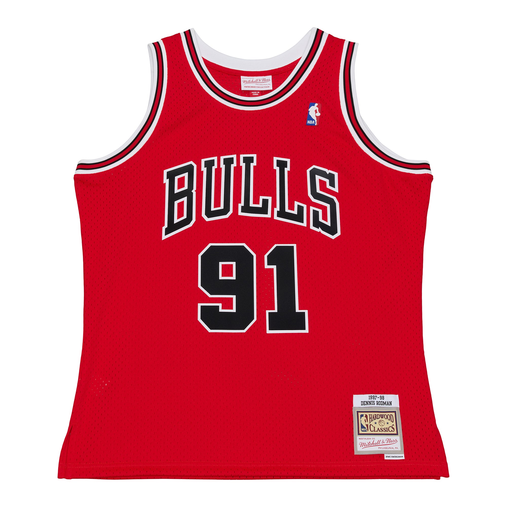 NBA Jersey Hombre Chicago Bulls Dennis Rodman