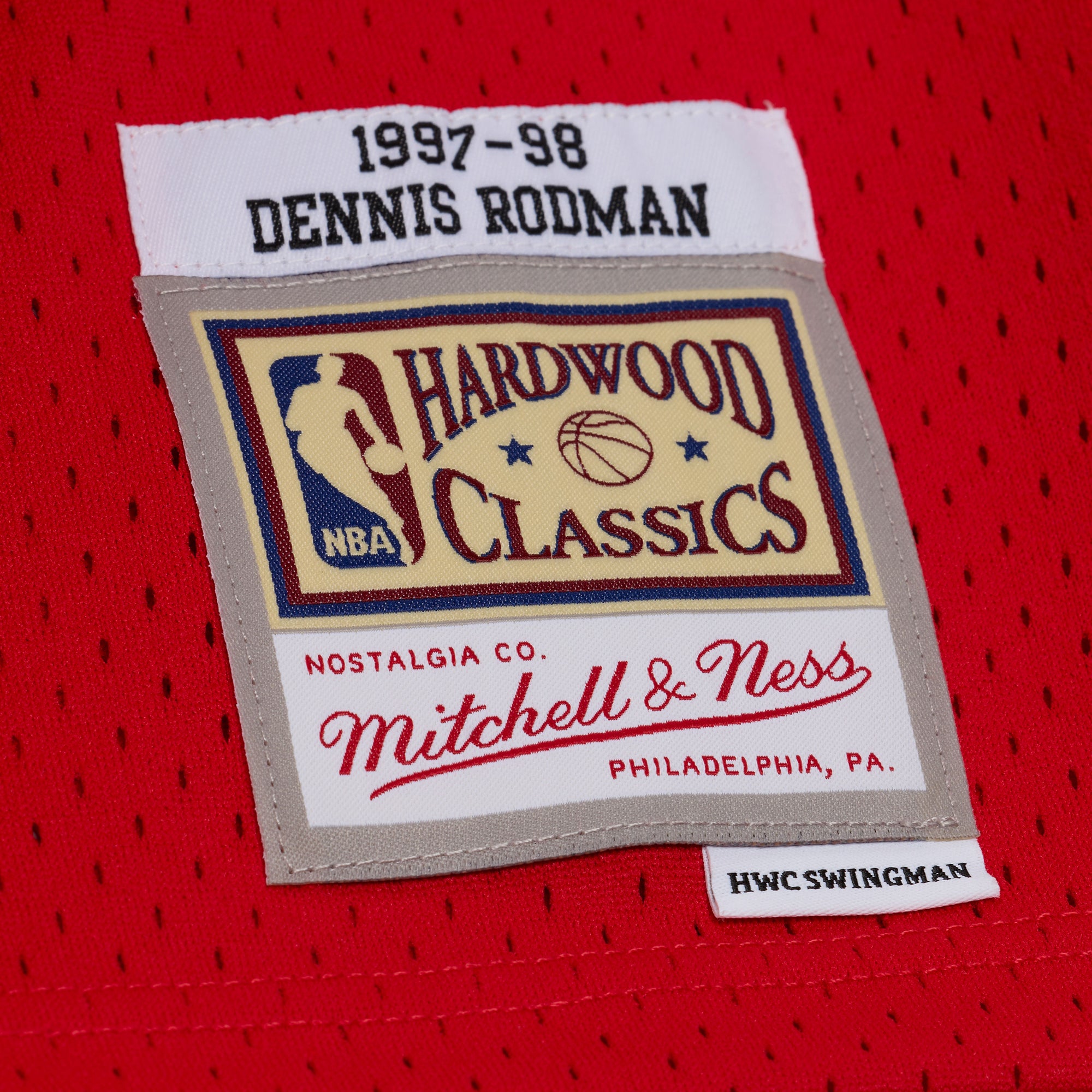 NBA Jersey Hombre Chicago Bulls Dennis Rodman