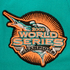MLB Gorra In the City Collection Hombre Florida Marlins Turquesa