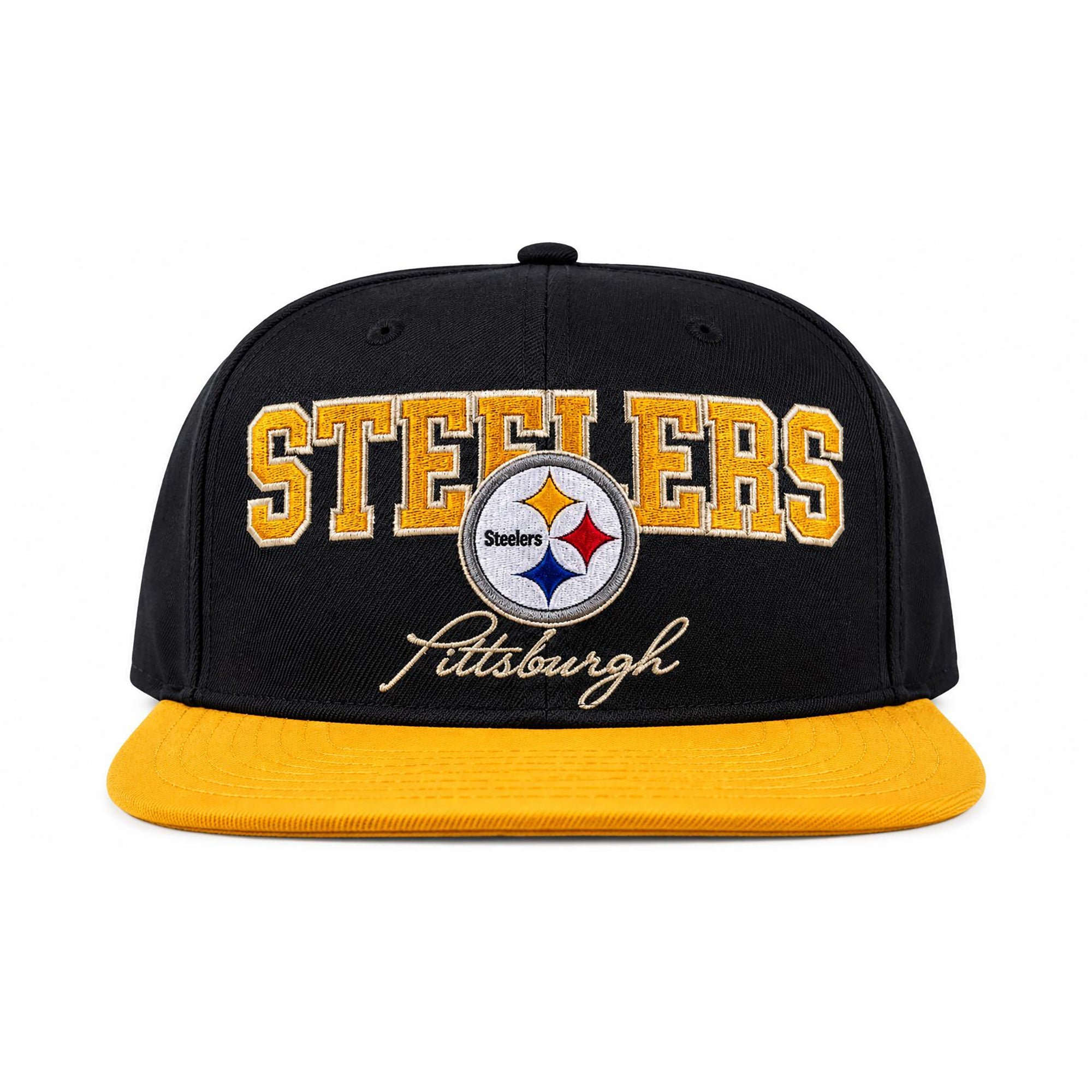 NFL Gorra Hombre Pittsburgh Steelers Negro