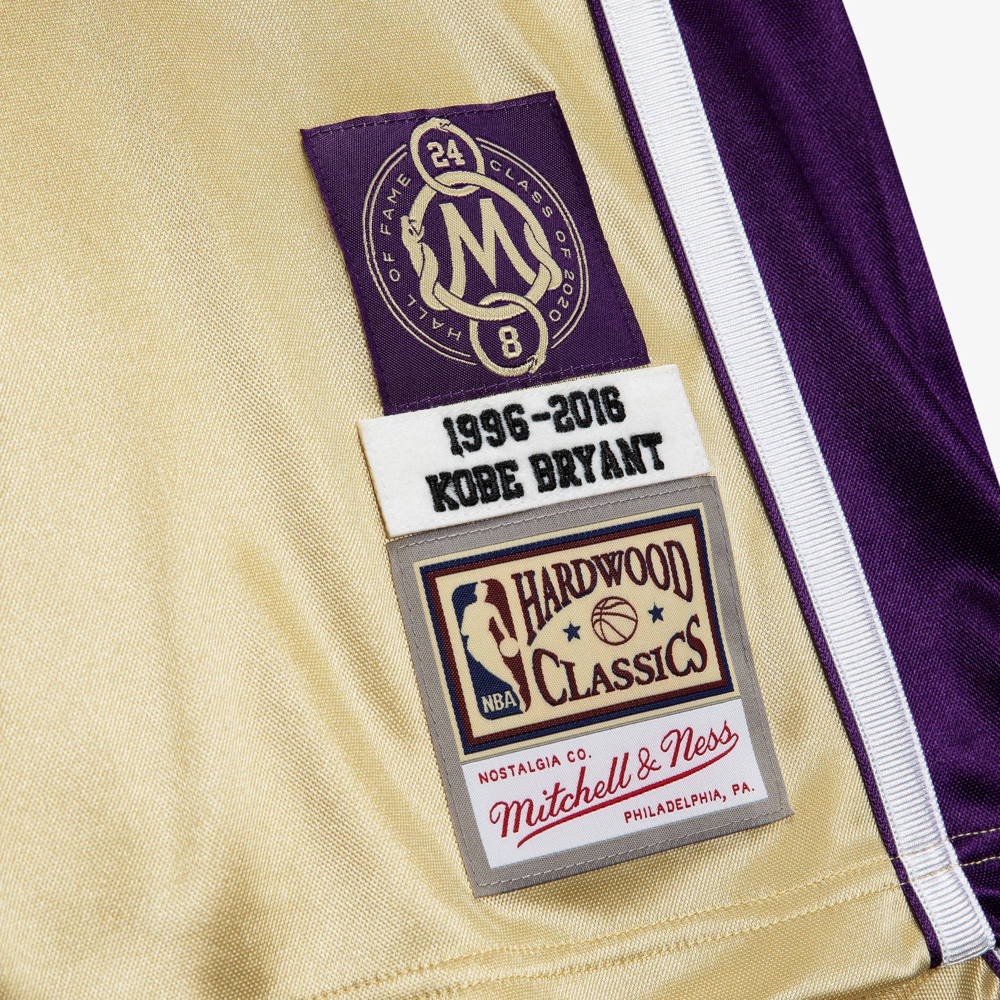 NBA Jersey Authentic Hombre Los Angeles Lakers Kobe Bryant