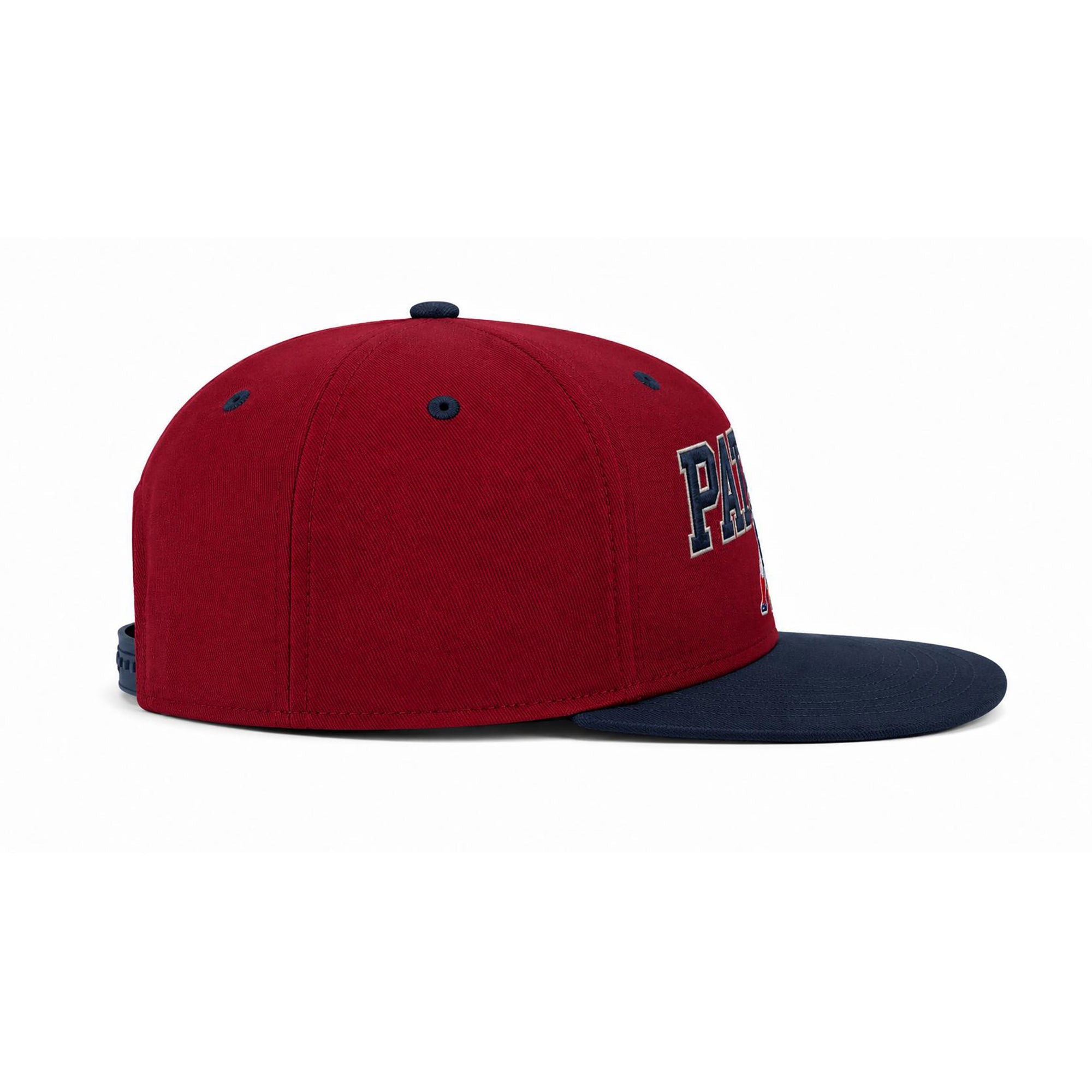 NFL Gorra Hombre New England Patriots Burdeo