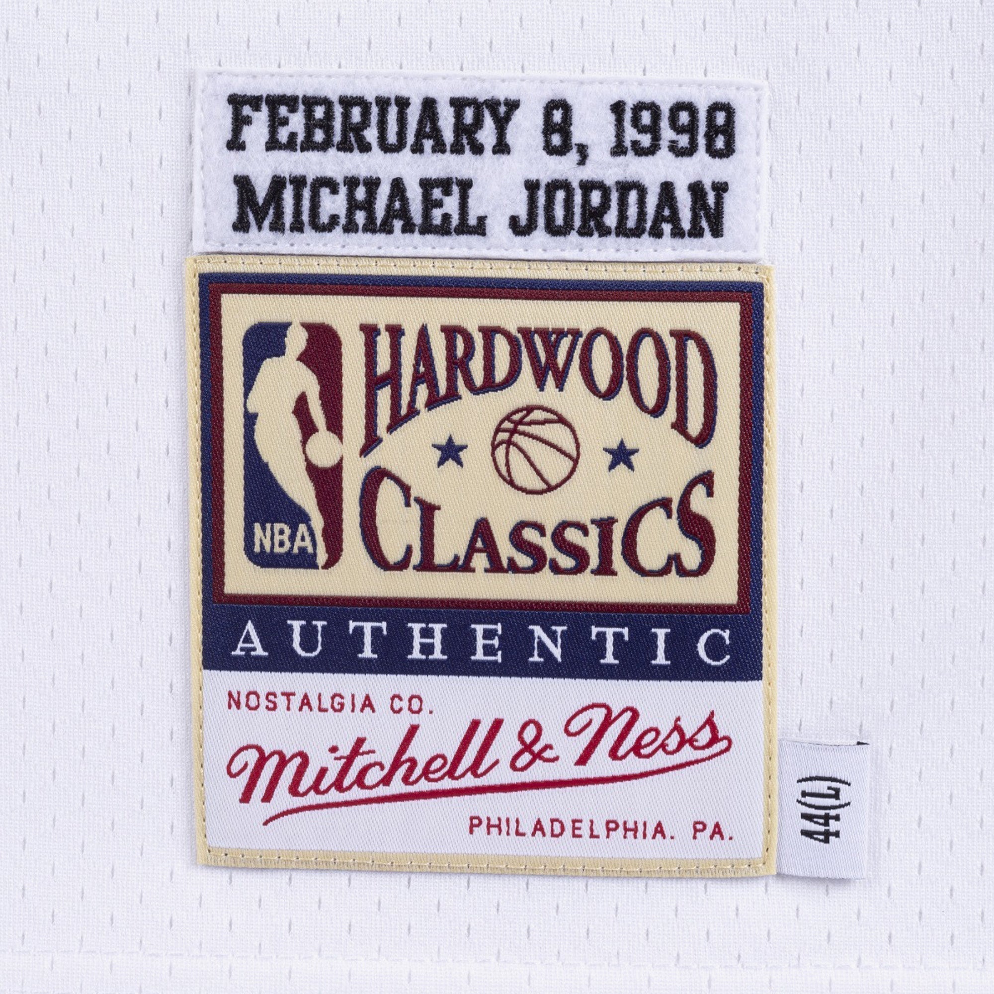 NBA Jersey Authentic Hombre Chicago Bulls Michael Jordan