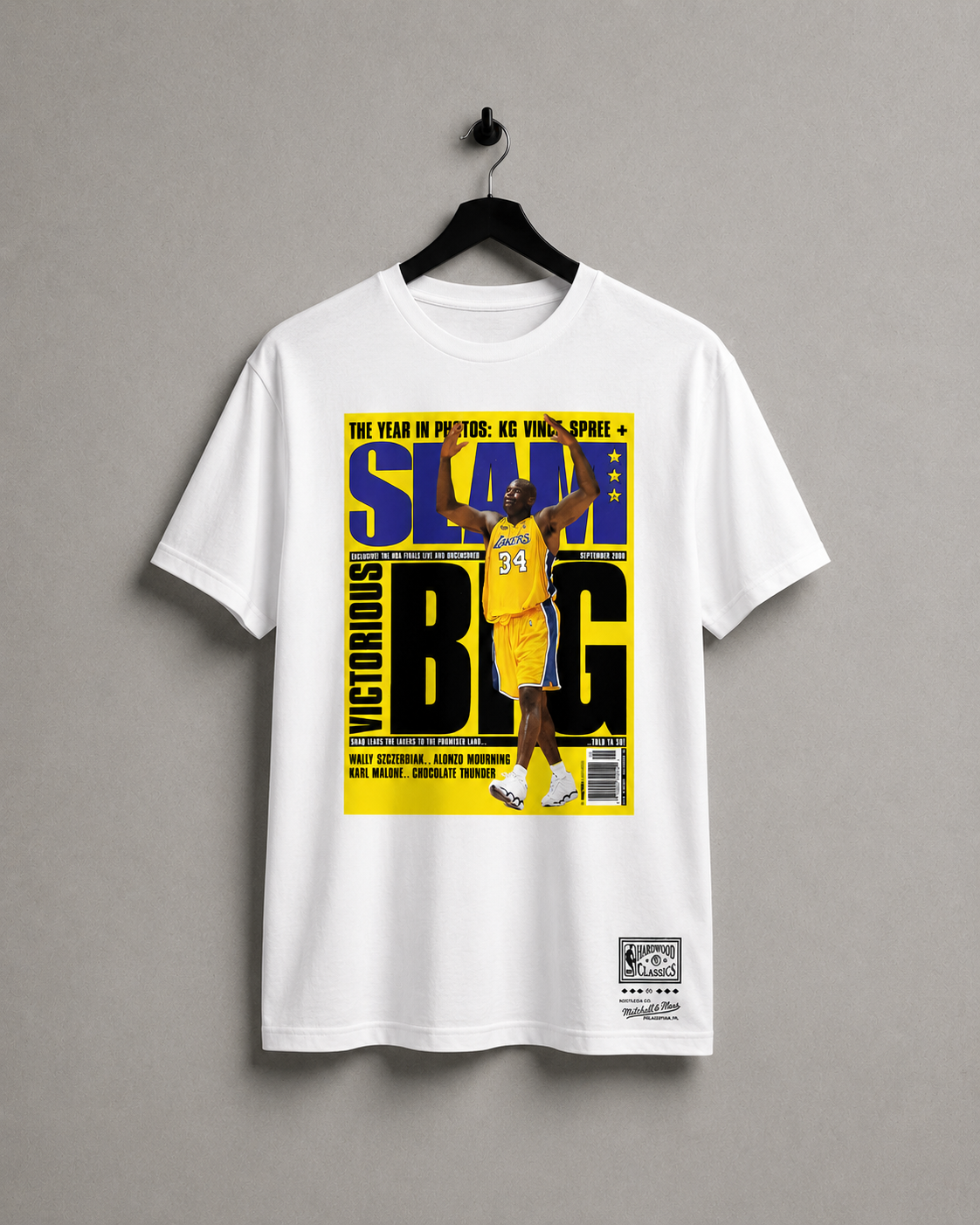 NBA Polera Slam Hombre Los Angeles Lakers Shaquille O'neal