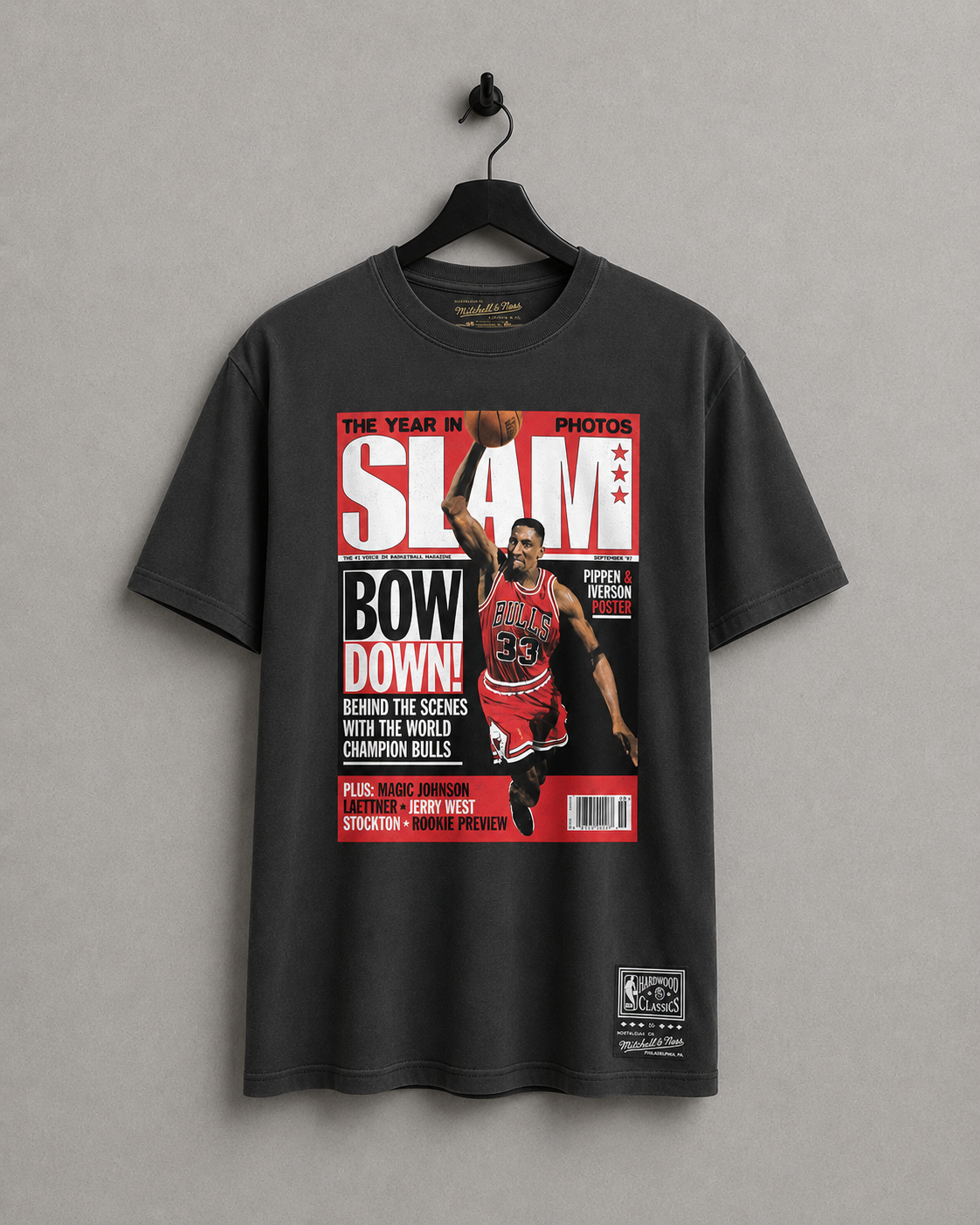 NBA Polera Slam Hombre Chicago Bulls Scottie Pippen