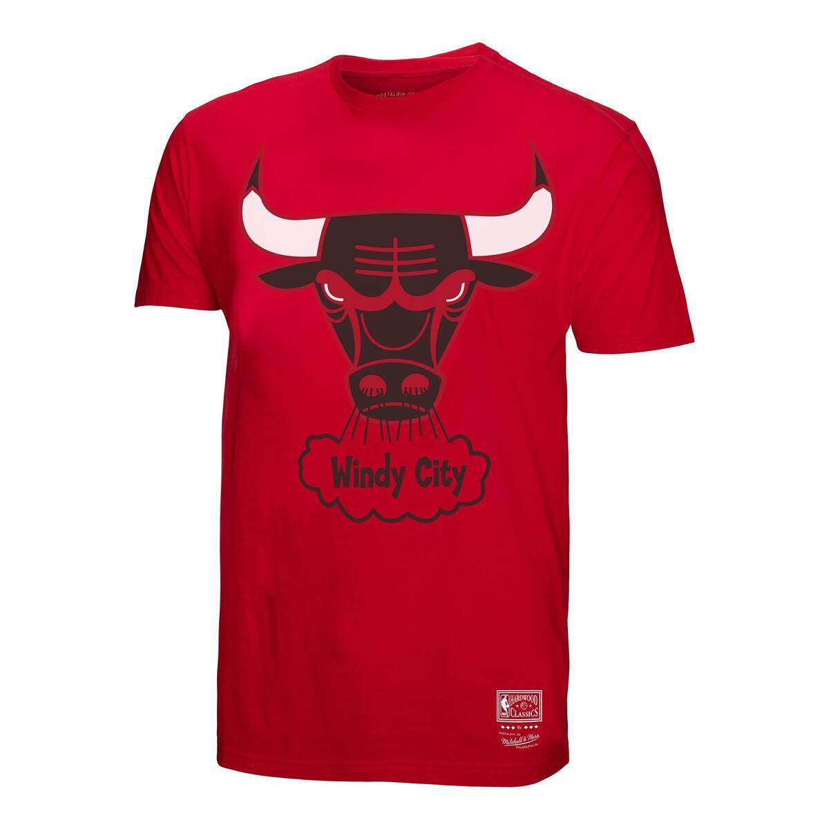 Mitchell and Ness Polera Graphic Logo Hombre Chicago Bulls - NBA Store Chile