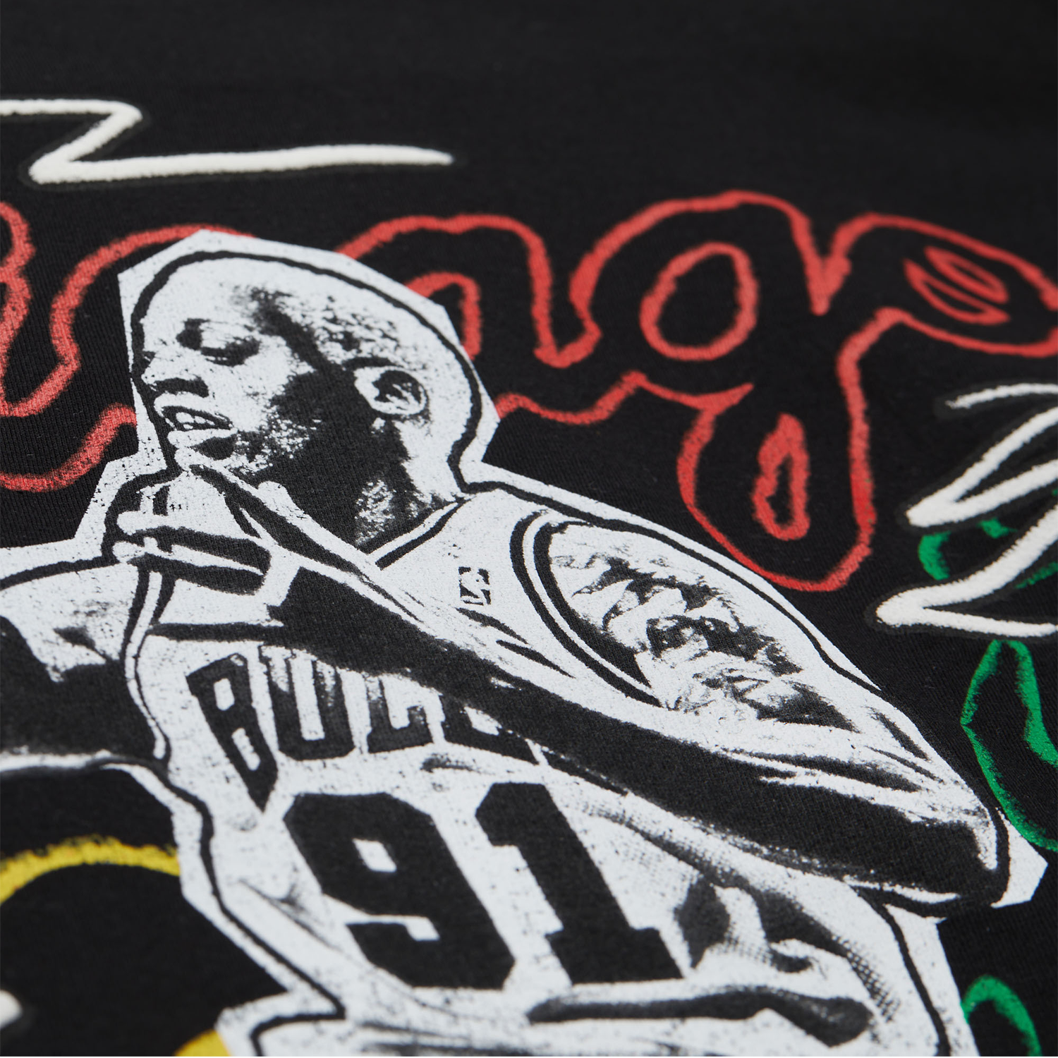 NBA Polera Chalked UP Hombre Chicago Bulls Dennis Rodman