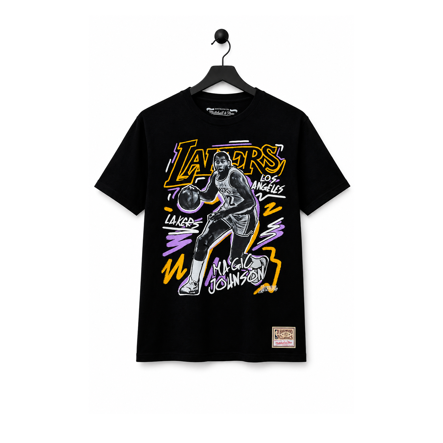 NBA Polera Chalked UP Hombre Los Angeles Lakers Magic Johnson