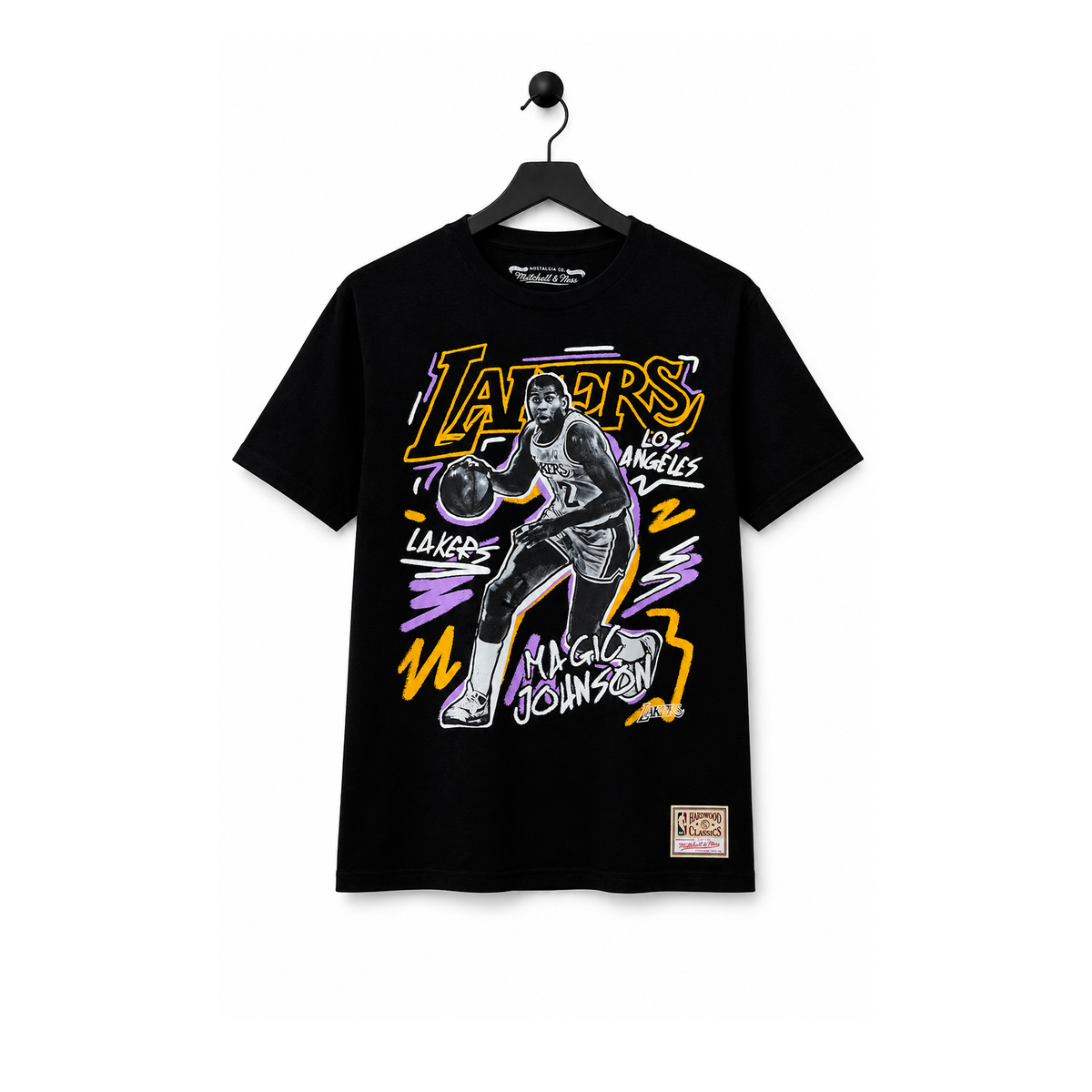 NBA Polera Chalked UP Hombre Los Angeles Lakers Magic Johnson