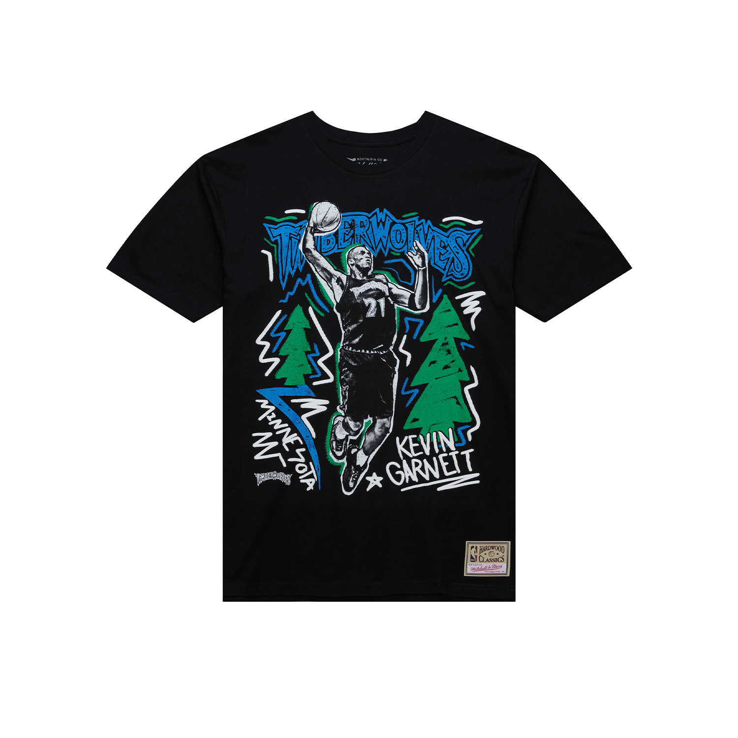 NBA Polera Chalked UP Hombre Minnesota Timberwolves Kevin Garnett