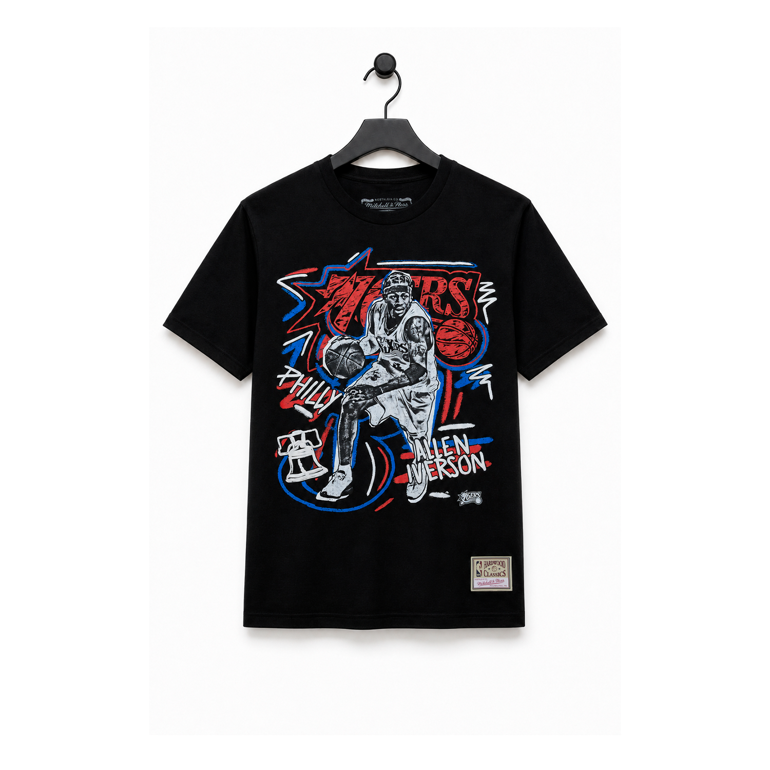 NBA Polera Chalked UP Hombre Philadelphia 76ers Allen Iverson