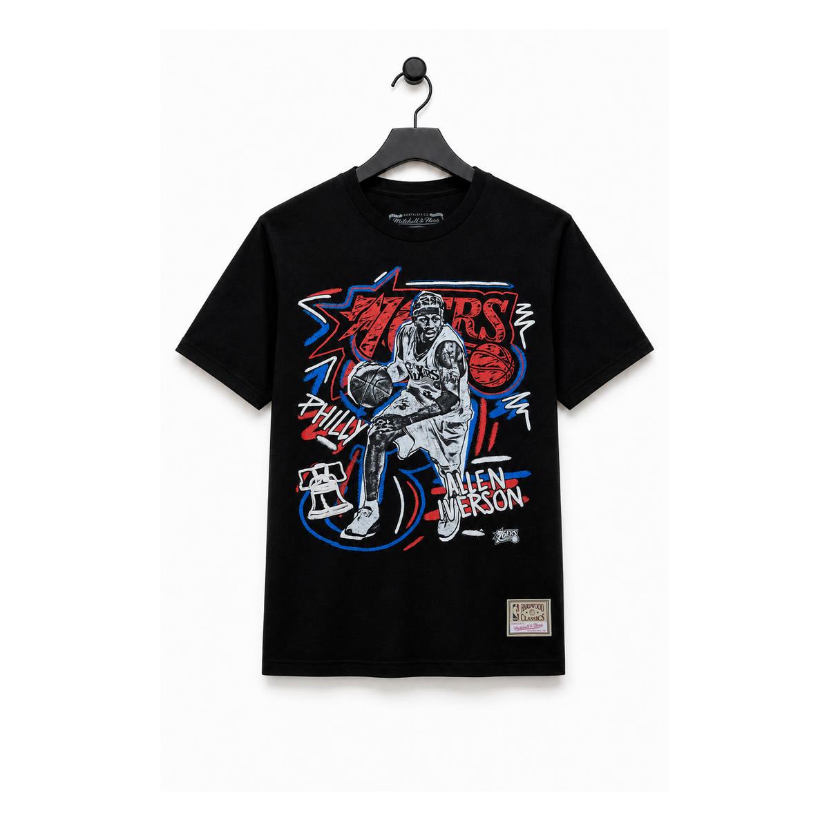 NBA Polera Chalked UP Hombre Philadelphia 76ers Allen Iverson