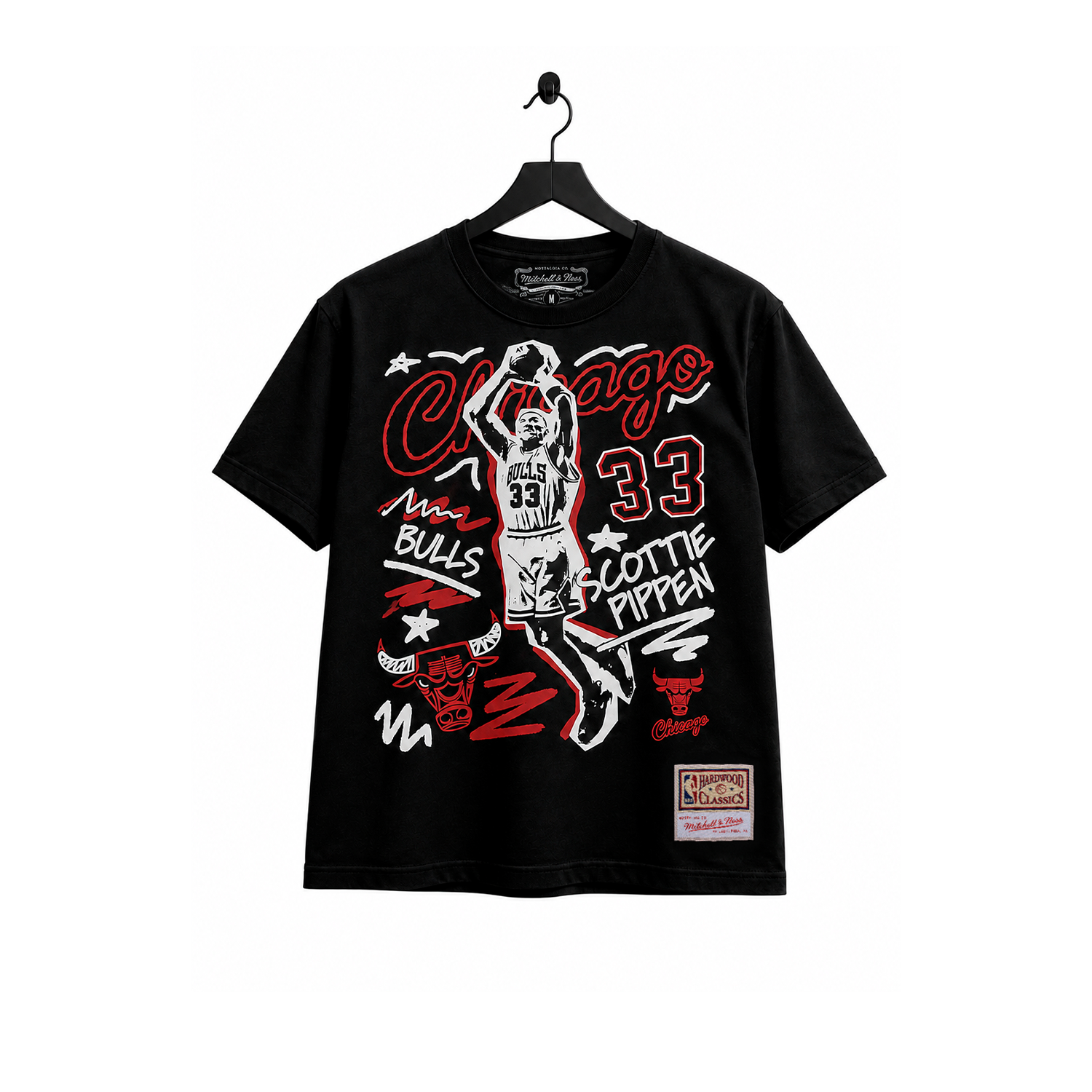 NBA Polera Chalked UP Hombre Chicago Bulls Scottie Pippen